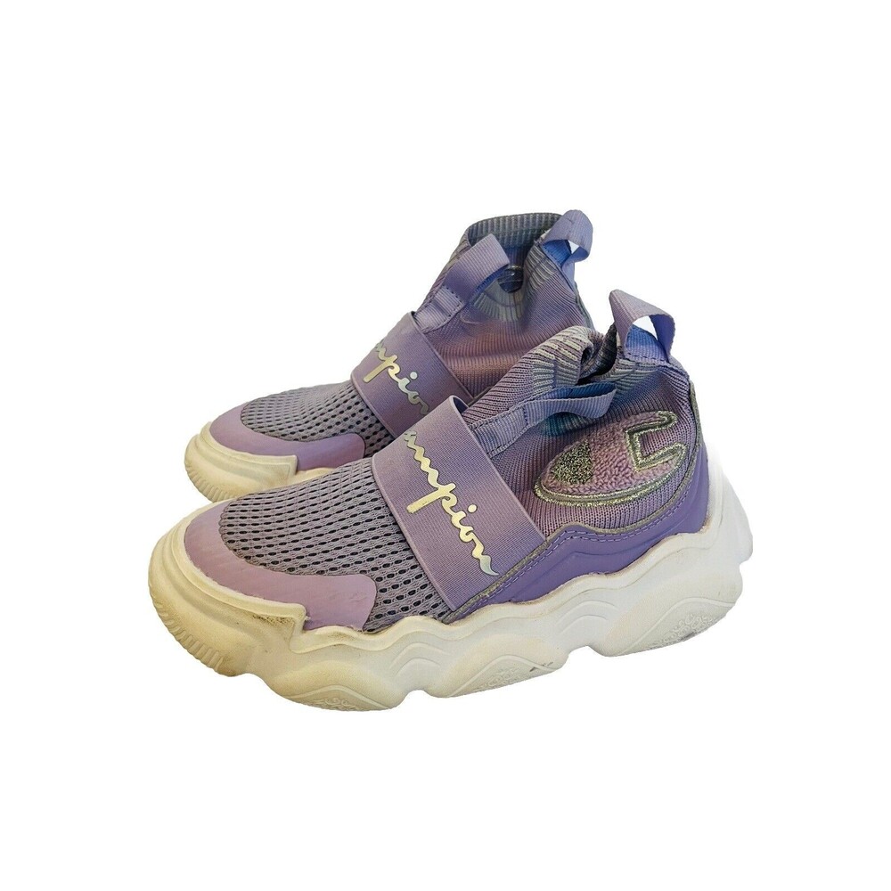 Champion Little Kids Meloso Rally Pro Lavender Fashion Shoes VHTF Kids Size 12